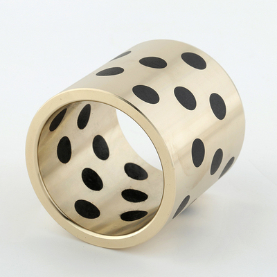 Cuscinetti a manicotto bronzei di CNC del SINGHIOZZO con manutenzione solida del lubrificante libera